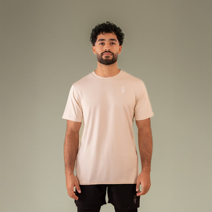 Seamless T-Shirt in Creme — premium t-shirts by SAQR
