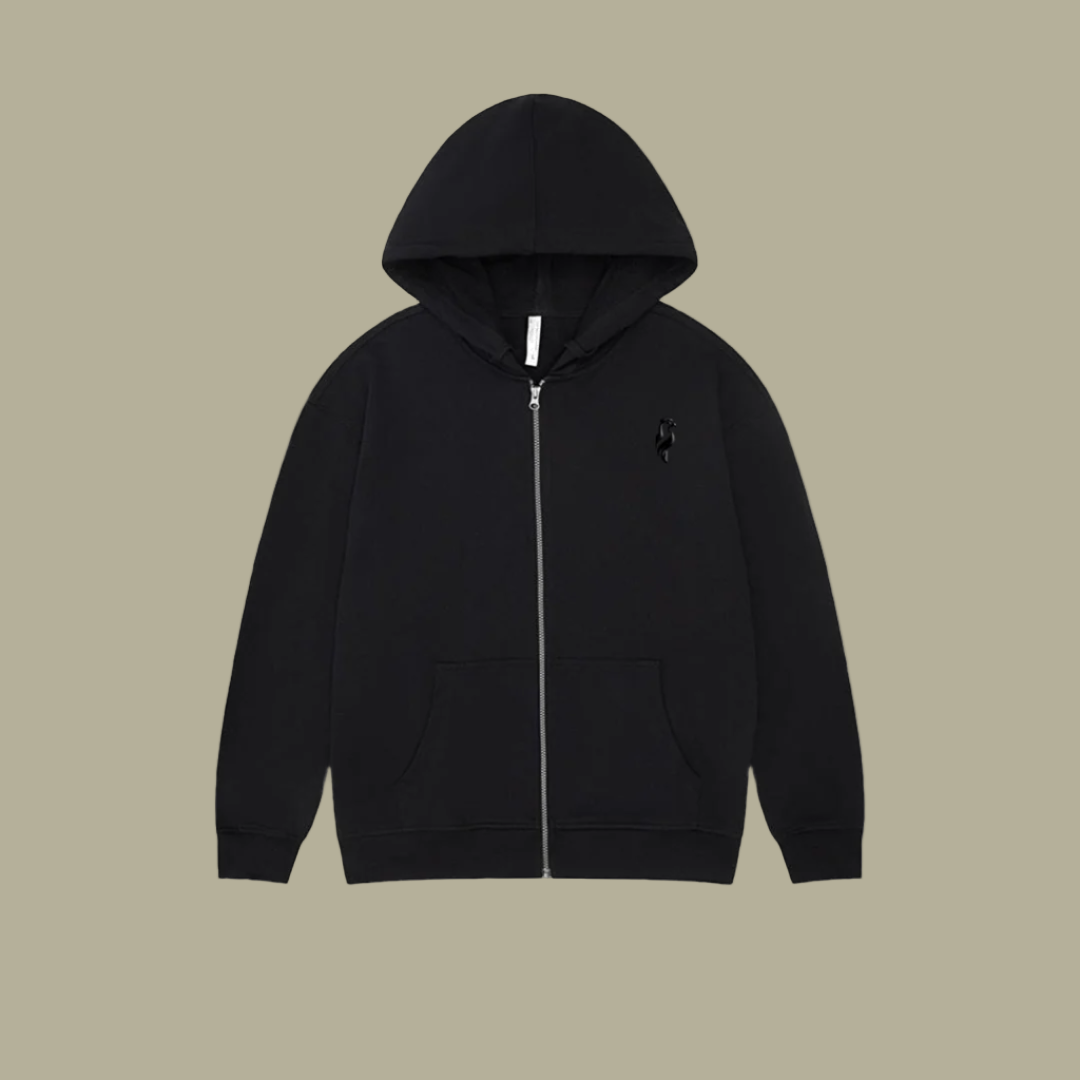 Pulse Oversized Zip Up Hoodie