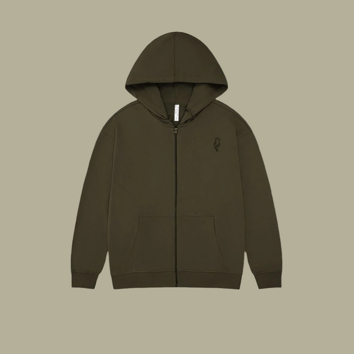 Pulse Oversized Zip Up Hoodie