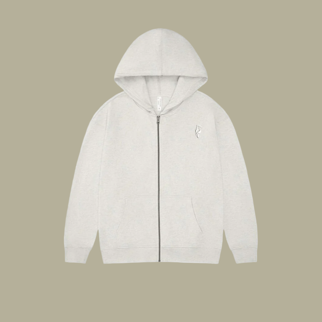 Pulse Oversized Zip Up Hoodie