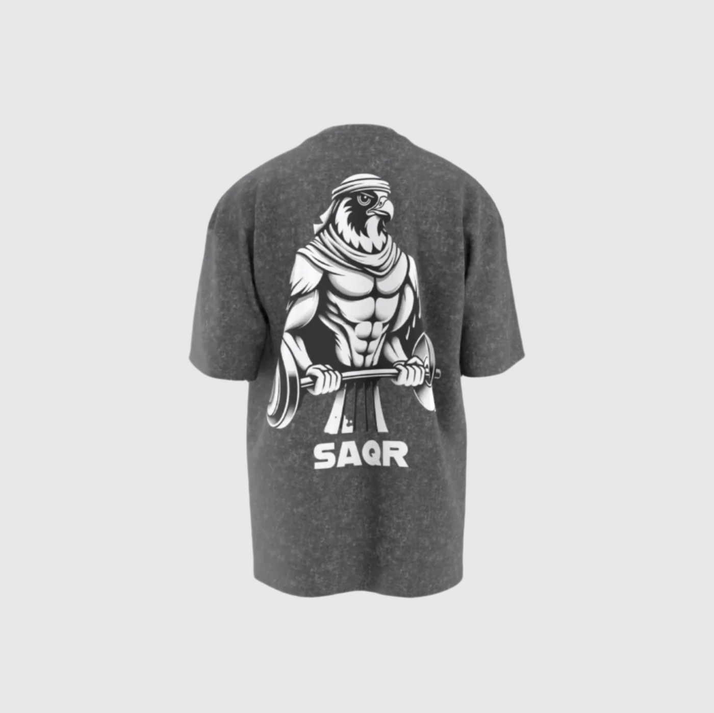 Washed T-Shirt with Art