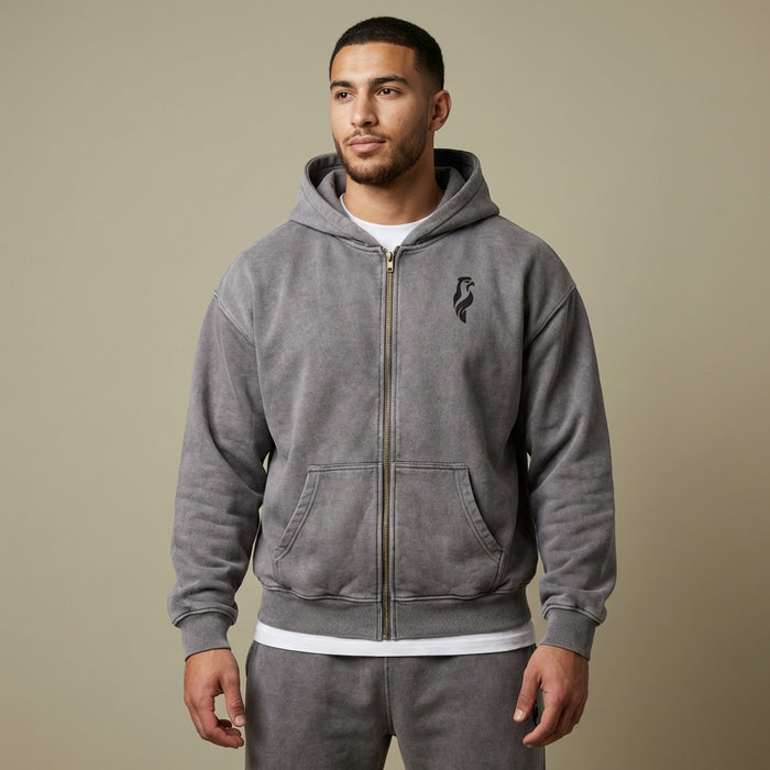 Power Washed Zip Up