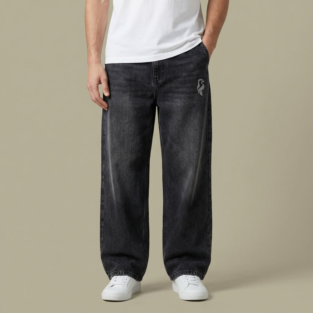 Washed Oversized Pants