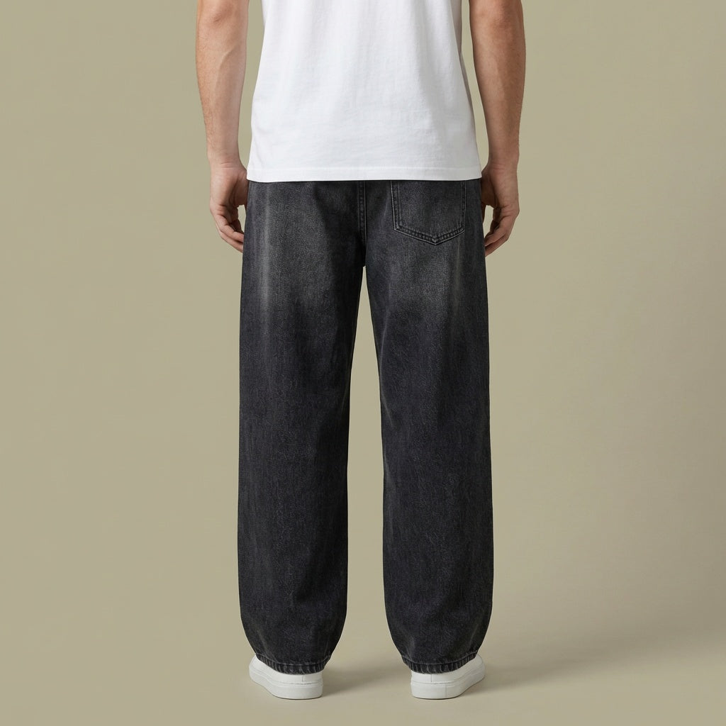 Washed Oversized Pants